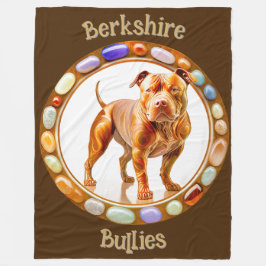 Berkshire Bullies Pit Bull 11 Fleecefilt