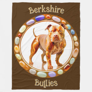 Berkshire Bullies Pit Bull 11 Fleecefilt