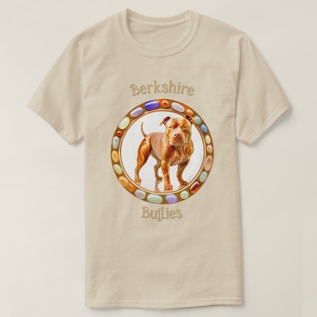 Berkshire Bullies Pit Bull 11 T-Shirt (Design framsida)