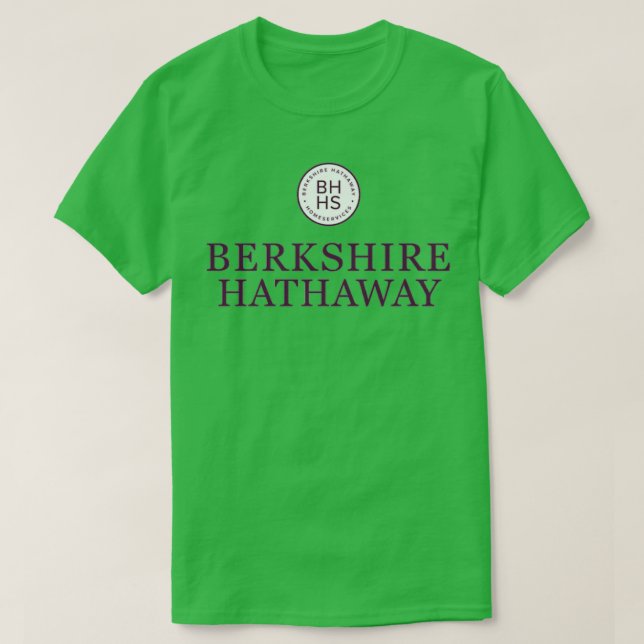 Berkshire Hataway-logotyp T Shirt (Design framsida)