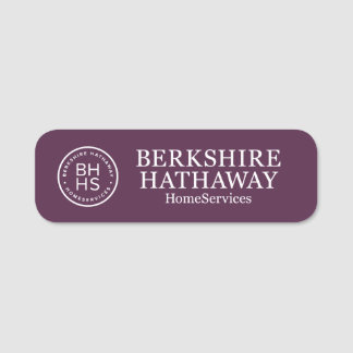 Berkshire Hathaway Namn bricka Namnbricka