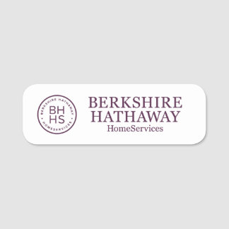 Berkshire Hathaway Namn bricka Namnbricka