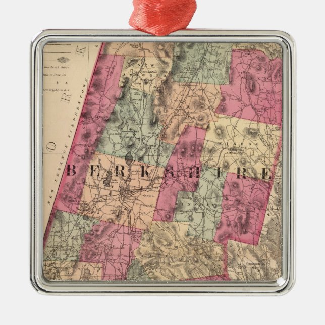 Berkshire Julgransprydnad Metall (Framsidan)