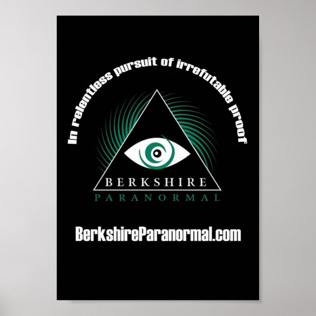 Berkshire Paranormal Group "Relentless" Poster (Framsidan)