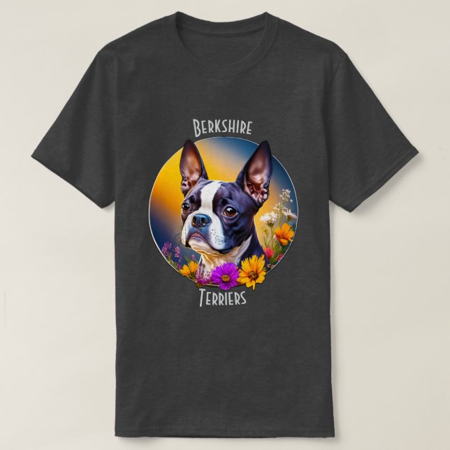 Berkshire Terriers 01 T-Shirt (Design framsida)