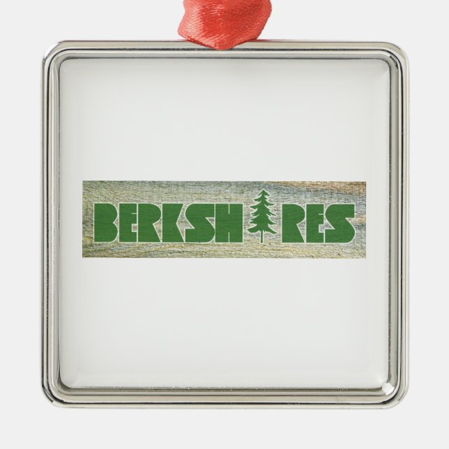 Berkshires Julgransprydnad Metall (Framsidan)