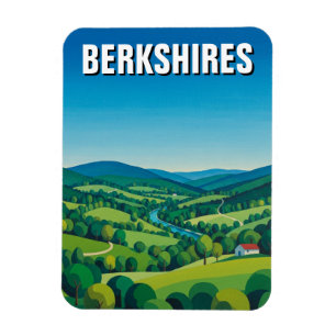 Berkshires Massachusetts Resa Magnet