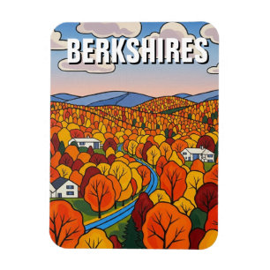 Berkshires Massachusetts Resor Magnet