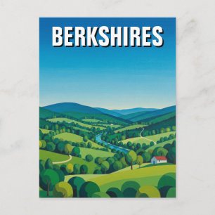 Berkshires Massachusetts Resor Vykort