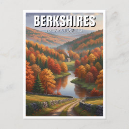 Berkshires Massachusetts Travel Vykort