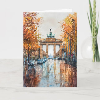 Berlin Akvarell 3 Kort