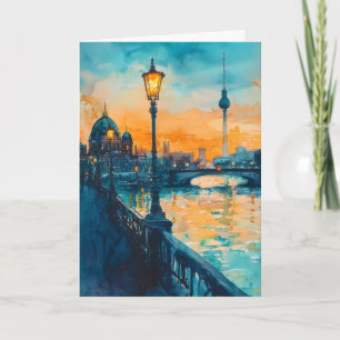Berlin Akvarell 4 Kort