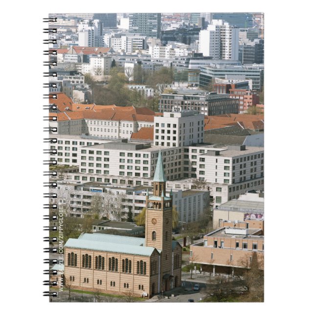 Berlin Anteckningsbok Med Spiral (Framsidan)