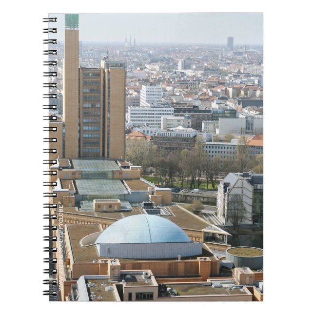 Berlin Anteckningsbok Med Spiral (Framsidan)