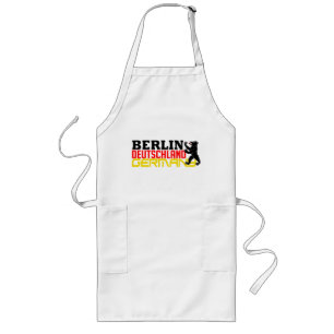 BERLIN apron - välj stil & färg Långt Förkläde