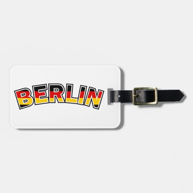 Berlin Bagagebricka (Horisontell Framsida)