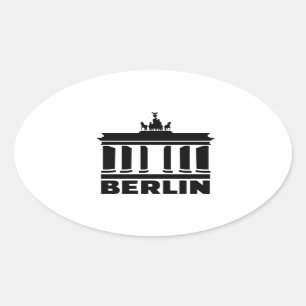 Berlin Brandenburg grind Ovalt Klistermärke