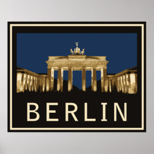 Berlin Brandenburg grind Poster