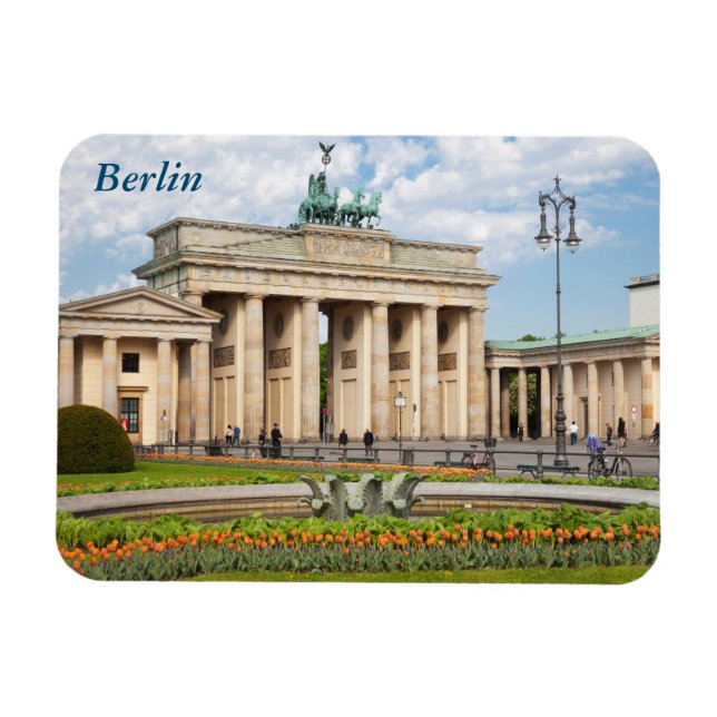 Berlin Brandenburger Tor Magnet (Horisontell)