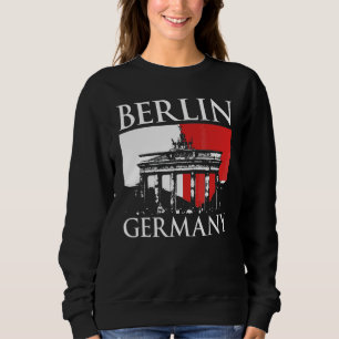 Berlin Brandenburgska Torret Turist Resa Minne T Shirt
