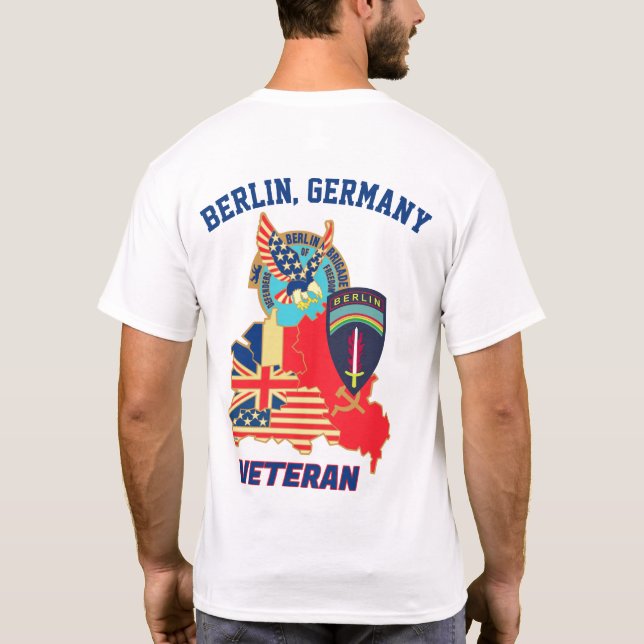 Berlin Brigade Veterans Shirt #1 T (Baksida)
