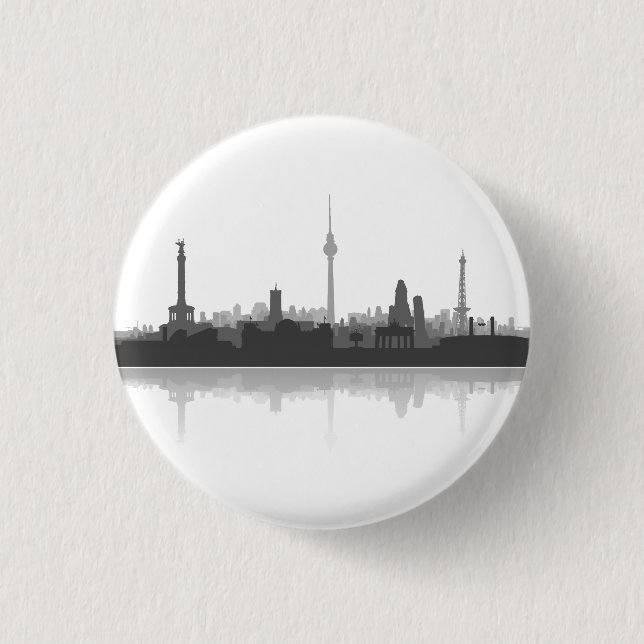 Berlin Button / Anstecker / Pin Knapp (Framsida)