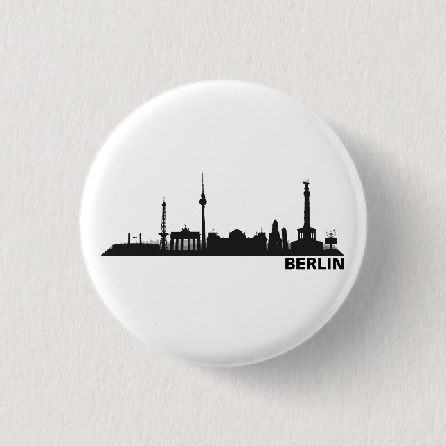 Berlin Button / Anstecker / Pin Knapp (Framsida)