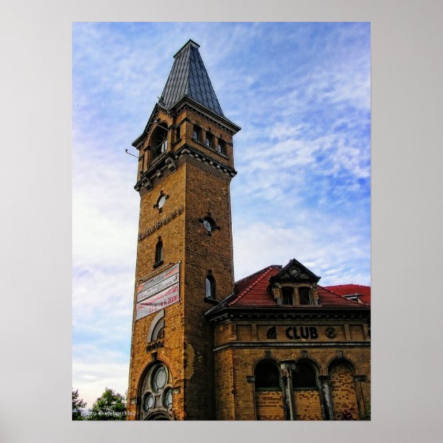 Berlin Byggnad (Tyskland) Poster (Framsidan)