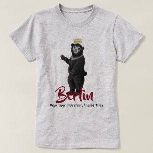 Berlin Confession Bear T Shirt