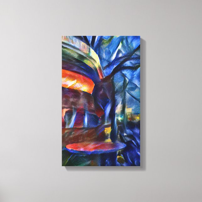 Berlin Currywurst Canvastryck (Framsida)