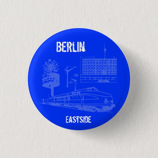 Berlin DDR-design Knapp (Framsida)