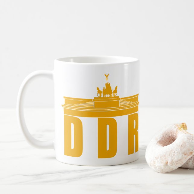 BERLIN DDR KAFFEMUGG (Med munk)