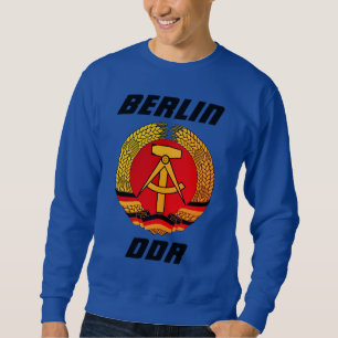 Berlin, DDR - Öster Tyskland (Ost Berlin) Lång Ärmad Tröja