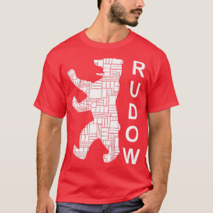 Berlin Design Berlin Bear I Kärlek Rudow Premium T Shirt