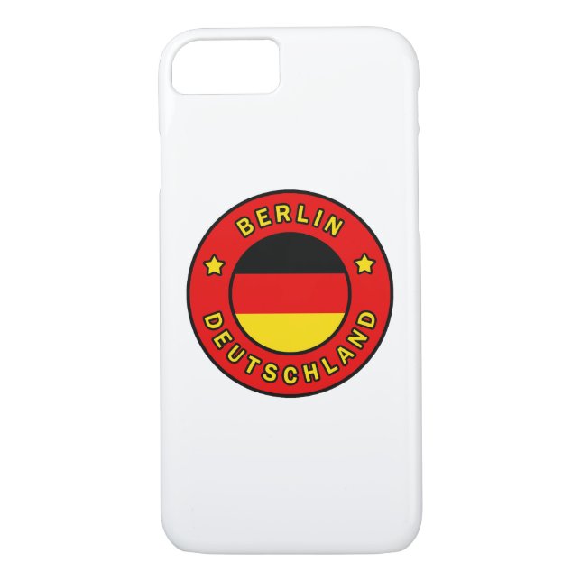 Berlin Deutschland Case-Mate iPhone Skal (Baksida)