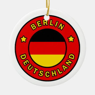 Berlin Deutschland Julgransprydnad Keramik