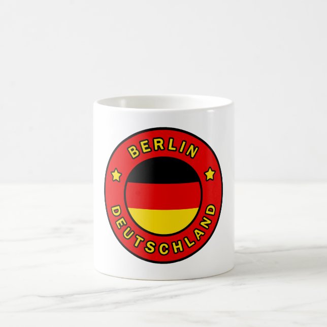 Berlin Deutschland Kaffemugg (Center)