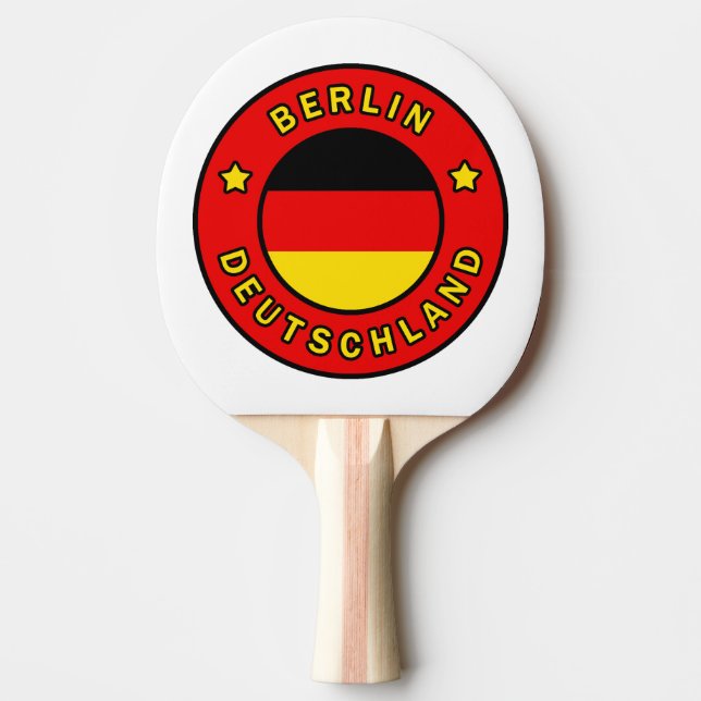Berlin Deutschland Pingisracket (Framsidan)