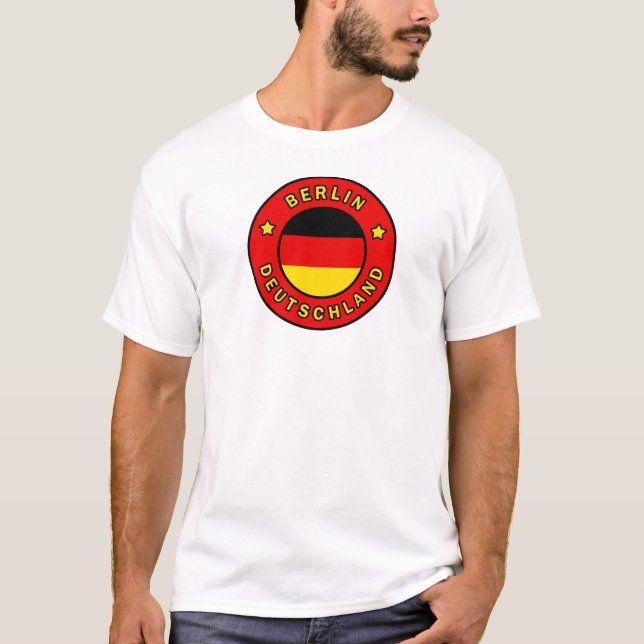Berlin Deutschland T Shirt (Framsida)