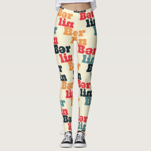 Berlin Digital Kreativ, Skriv ut Mönster. Leggings
