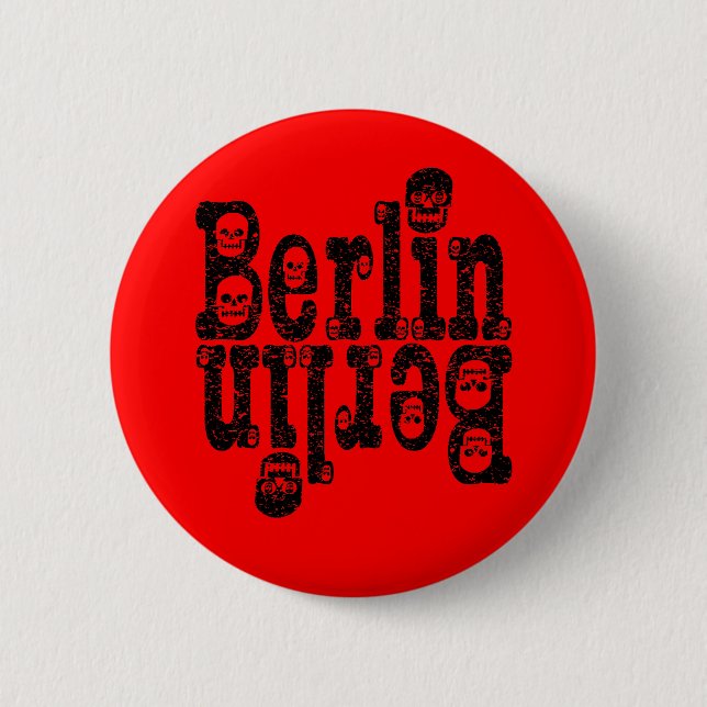 Berlin döskallar knapp (Framsida)