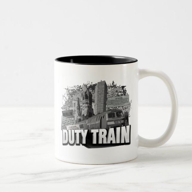 Berlin Duty Train Två-Tonad Mugg (Höger)