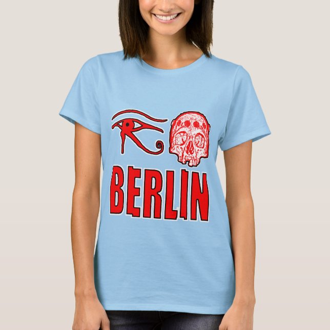 Berlin får min hjärna att ont! t shirt (Framsida)