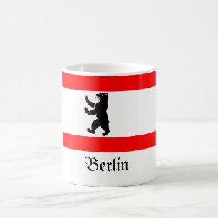 Berlin flagga kaffemugg