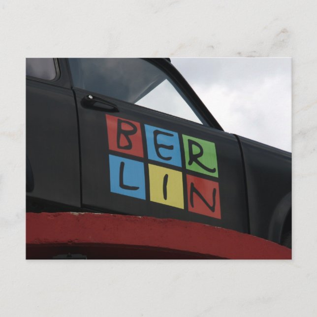 berlin fordon vykort (Framsida)
