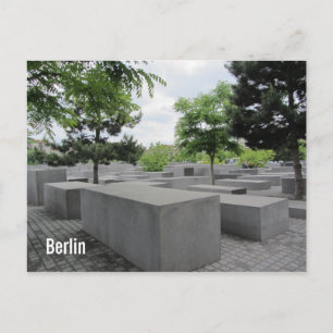 Berlin Förintelseminnestod Vykort