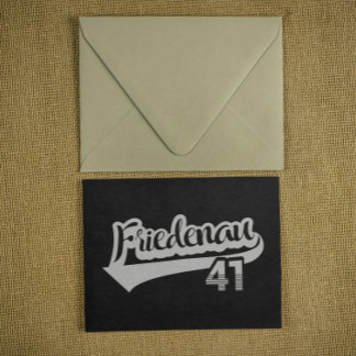 Berlin Friedenau 41 Classic City Number Vykort