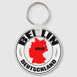 Berlin frimärke A002 Nyckelring