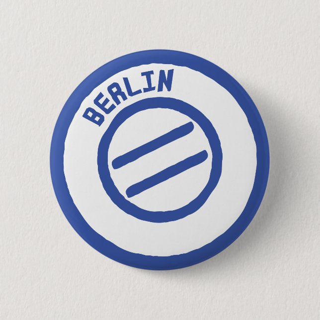 berlin frimärke knapp (Framsida)