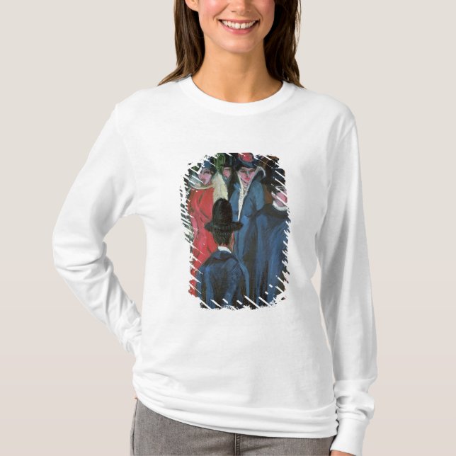 Berlin gata Plats, 1913 T-shirt (Framsida)